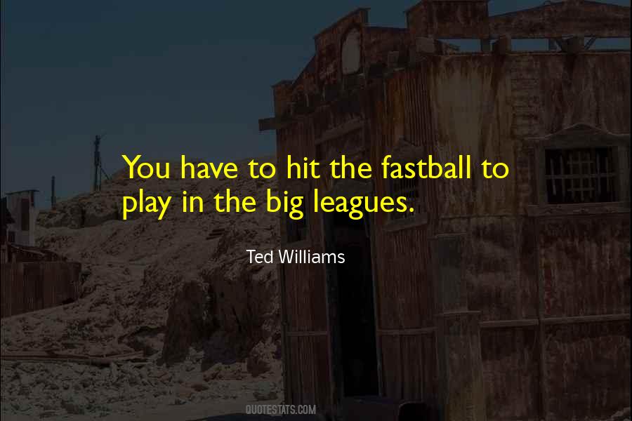 Ted Williams Quotes #1857011