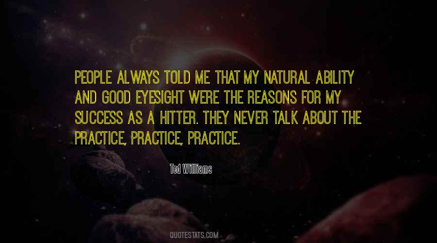 Ted Williams Quotes #477985