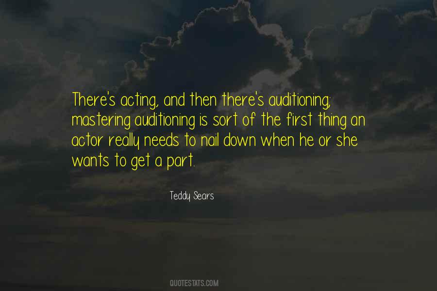 Teddy Sears Quotes #1630533