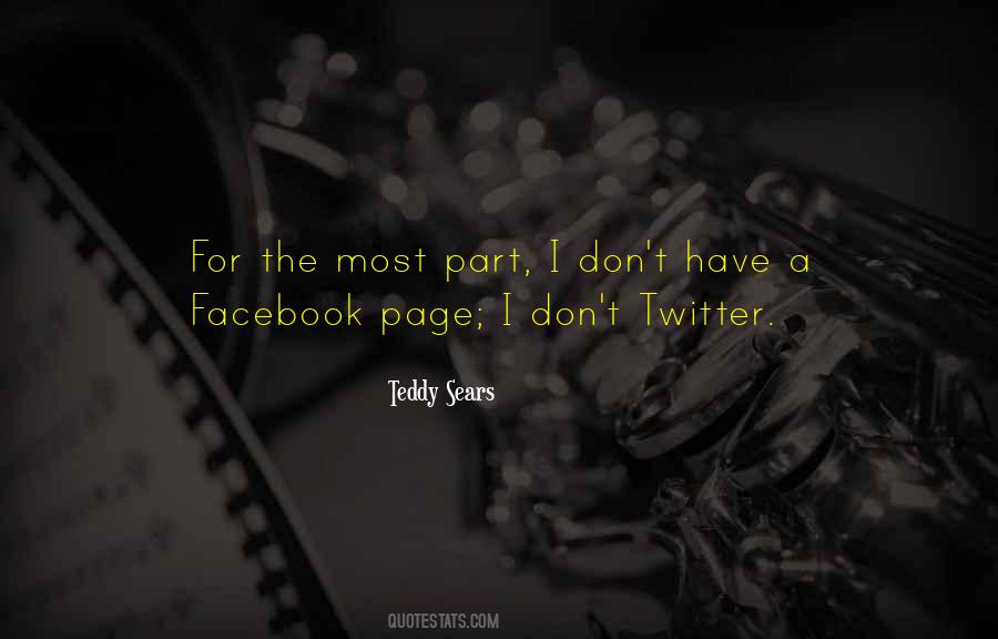 Teddy Sears Quotes #395857