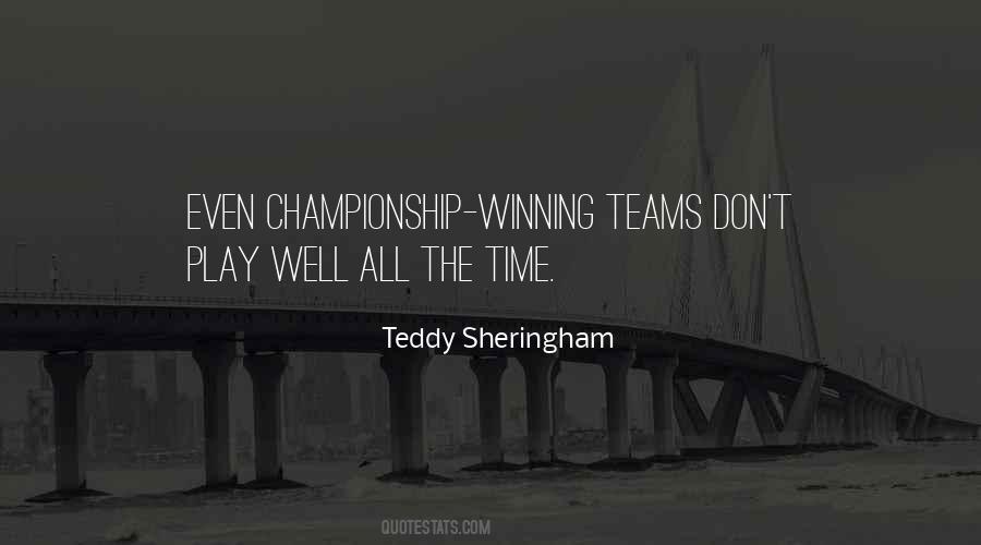 Teddy Sheringham Quotes #1109165
