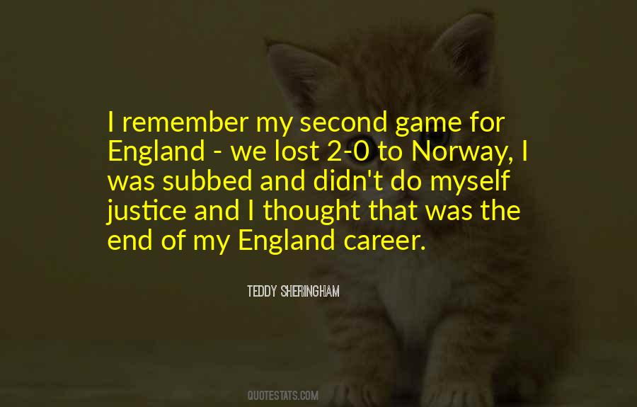 Teddy Sheringham Quotes #147722