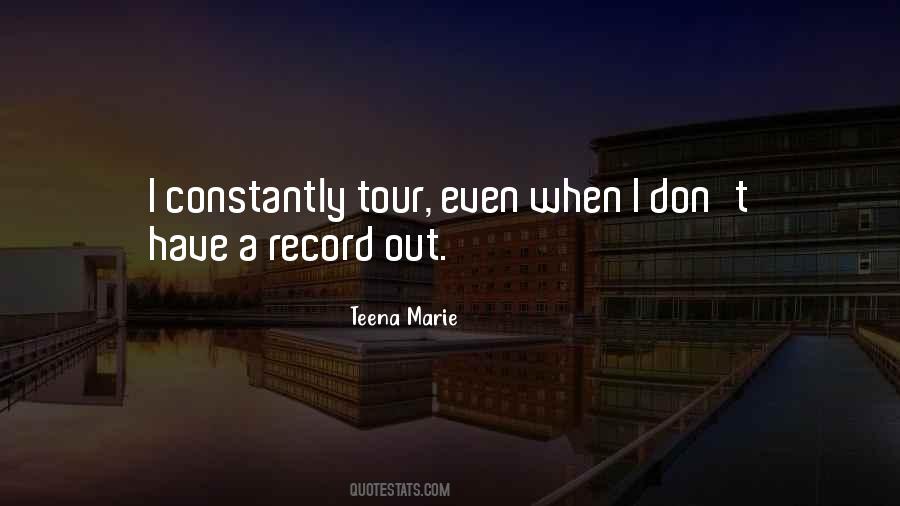 Teena Marie Quotes #1224599