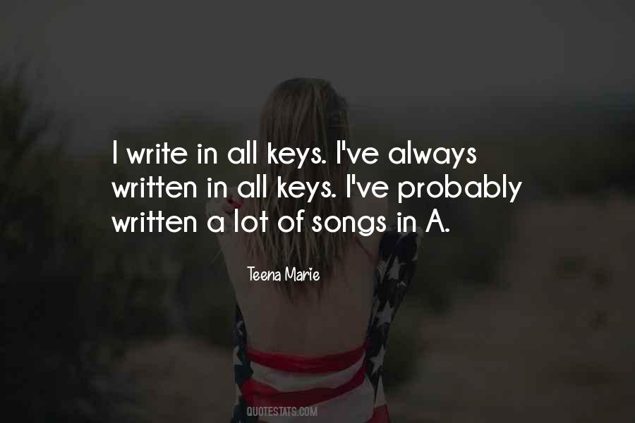 Teena Marie Quotes #675045