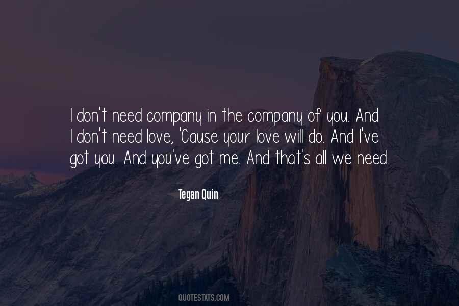 Tegan Quin Quotes #1731115
