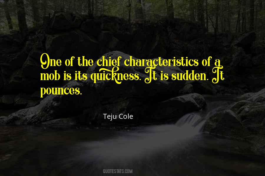 Teju Cole Quotes #104811