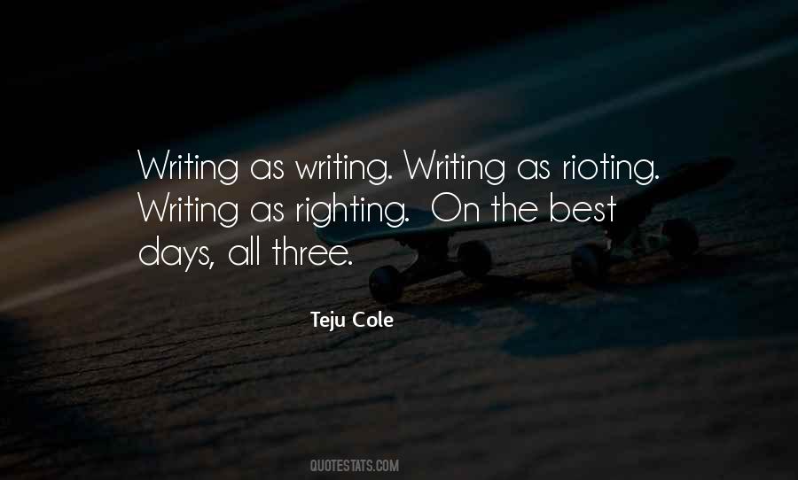 Teju Cole Quotes #1066054