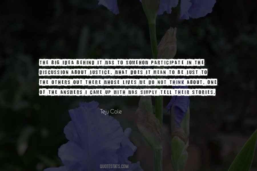 Teju Cole Quotes #1623830