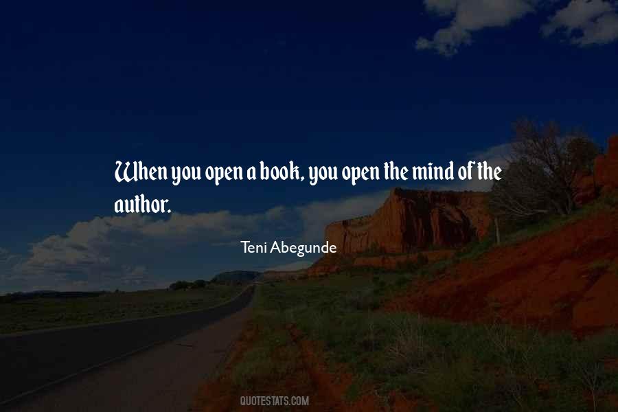 Teni Abegunde Quotes #1746174