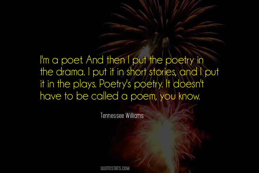 Tennessee Williams Quotes #1497009