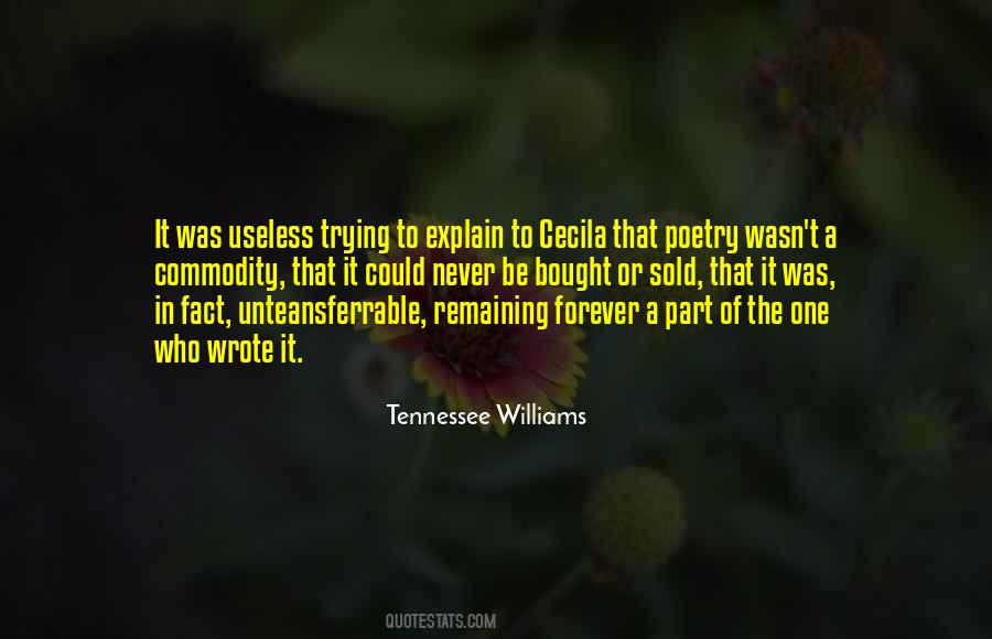 Tennessee Williams Quotes #1625903