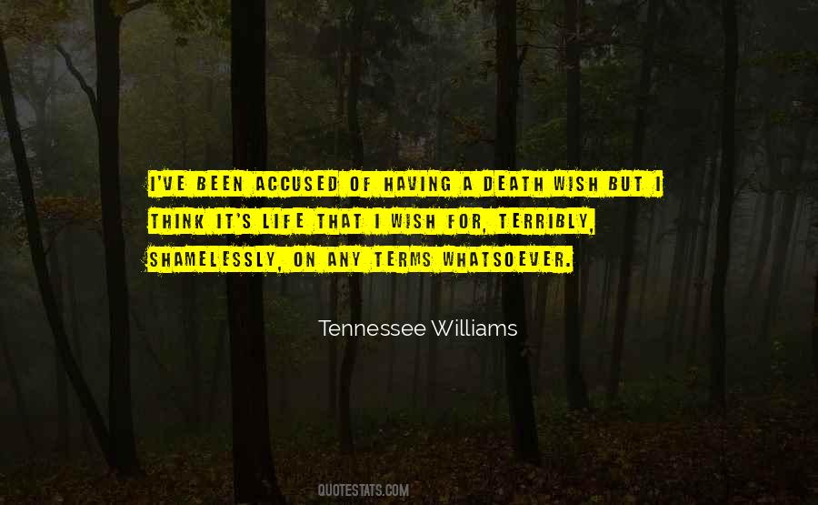 Tennessee Williams Quotes #894797