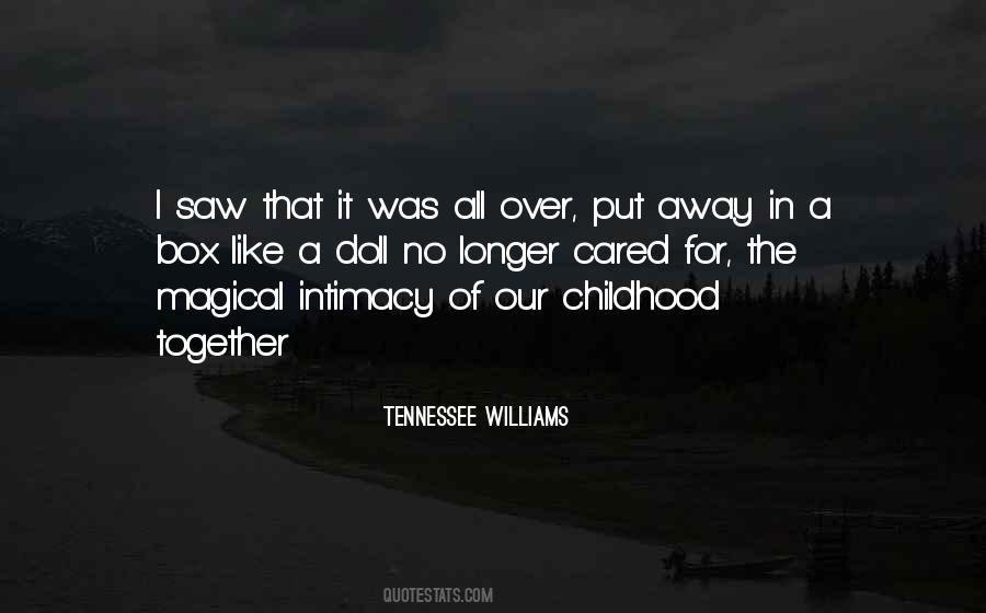 Tennessee Williams Quotes #918734