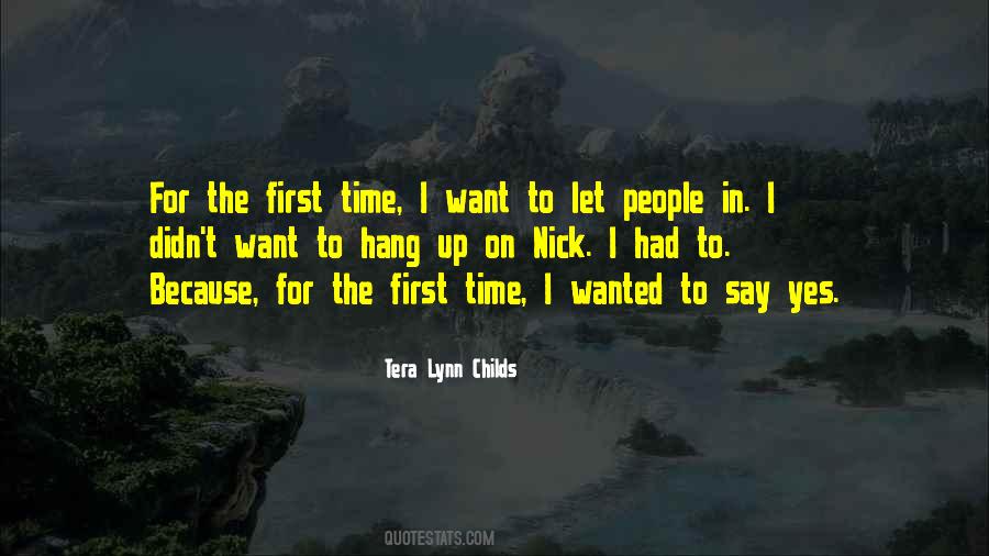 Tera Lynn Childs Quotes #18305