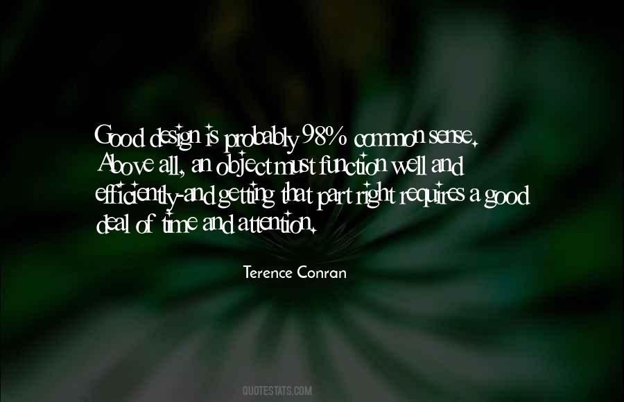 Terence Conran Quotes #1768536