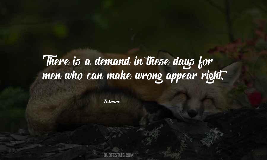 Terence Quotes #474687