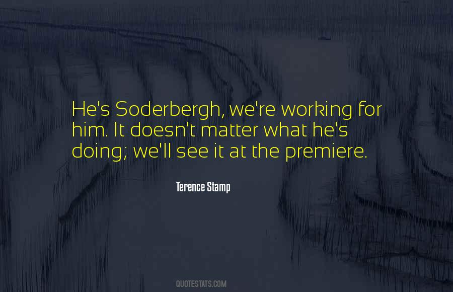 Terence Stamp Quotes #1826978