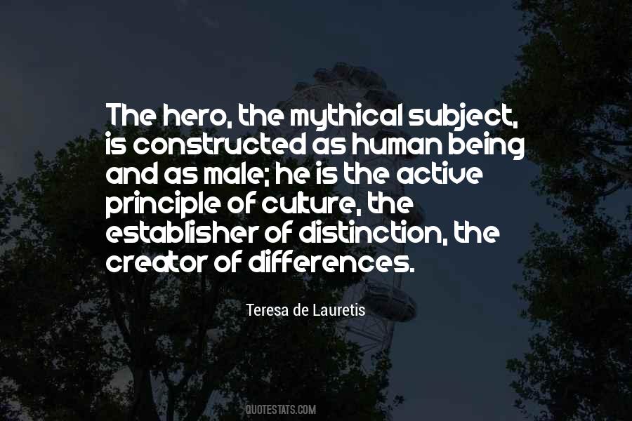 Teresa De Lauretis Quotes #1775612