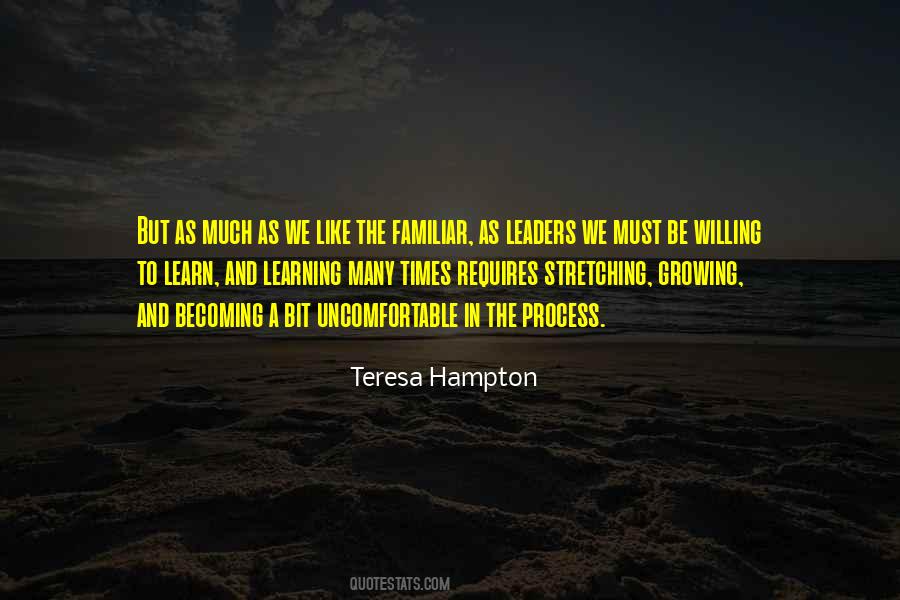 Teresa Hampton Quotes #1149009