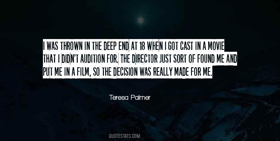 Teresa Palmer Quotes #126182