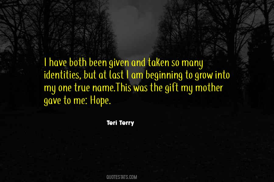 Teri Terry Quotes #1731657