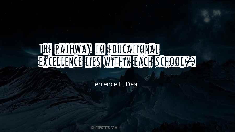 Terrence E. Deal Quotes #819613