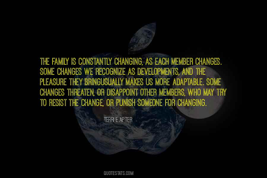 Terri E Apter Quotes #103433