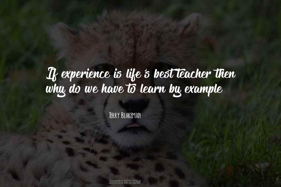 Terry Blakeman Quotes #1079368