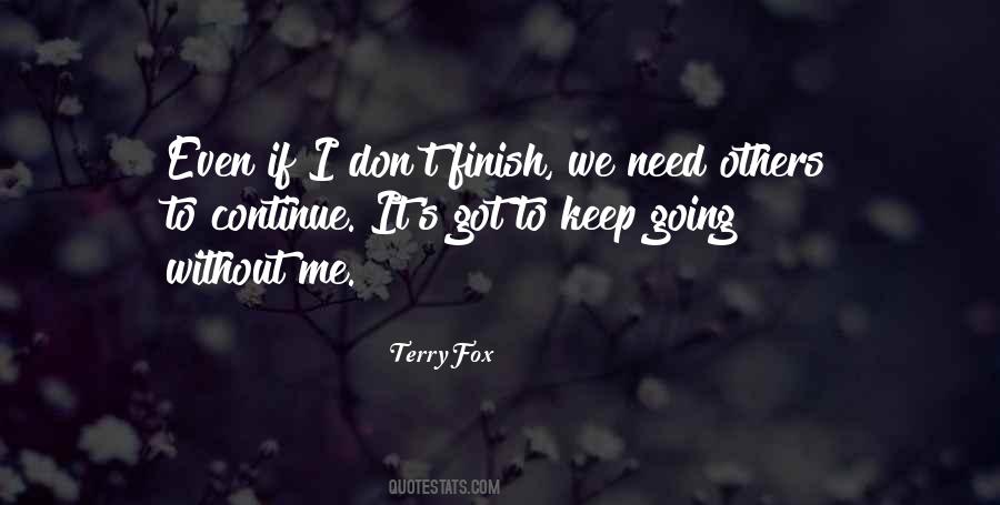 Terry Fox Quotes #1814267