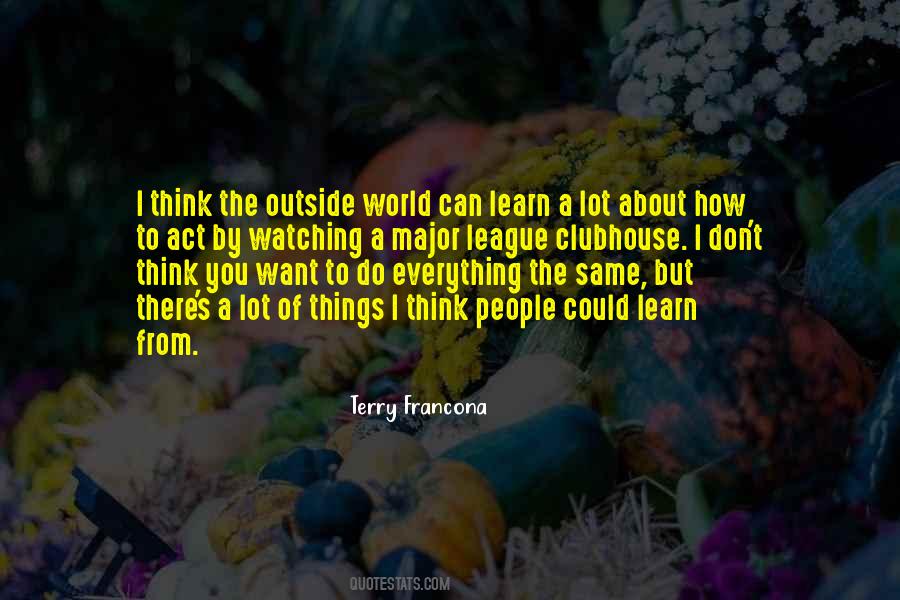 Terry Francona Quotes #1190867