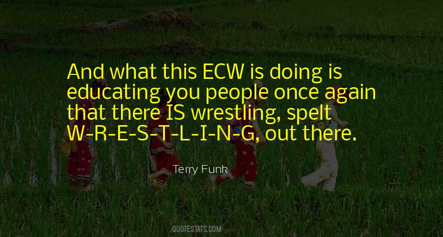 Terry Funk Quotes #252612