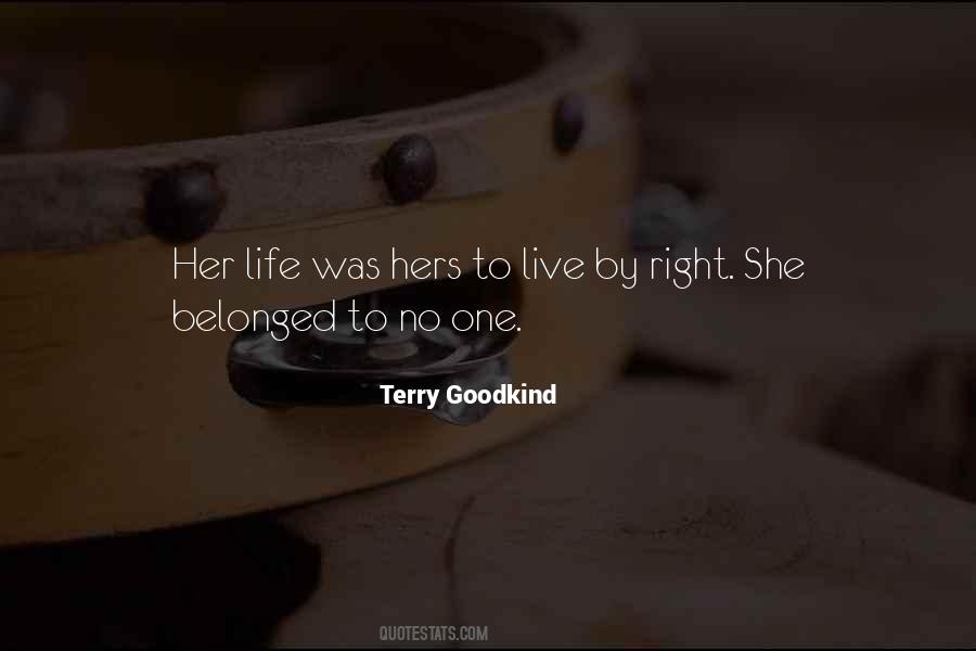 Terry Goodkind Quotes #284864