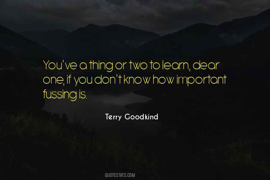 Terry Goodkind Quotes #856217