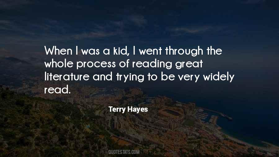 Terry Hayes Quotes #316360