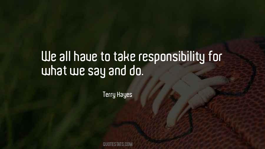 Terry Hayes Quotes #497736