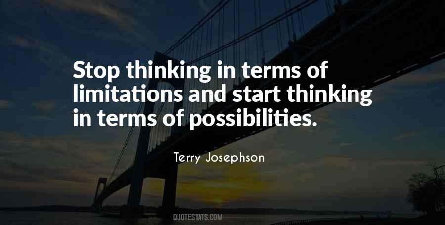 Terry Josephson Quotes #358612