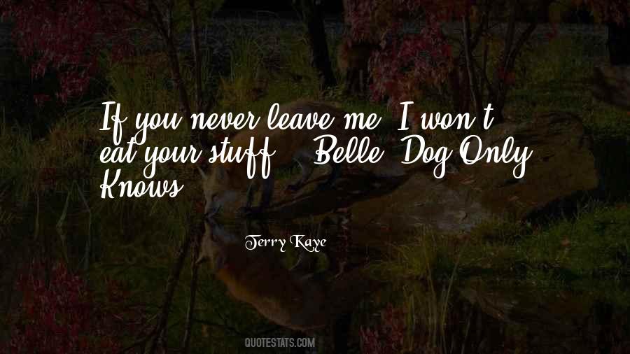 Terry Kaye Quotes #14576