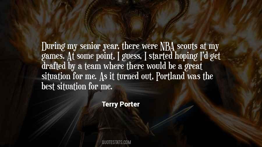 Terry Porter Quotes #44199