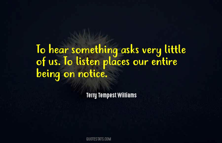 Terry Tempest Williams Quotes #1048257