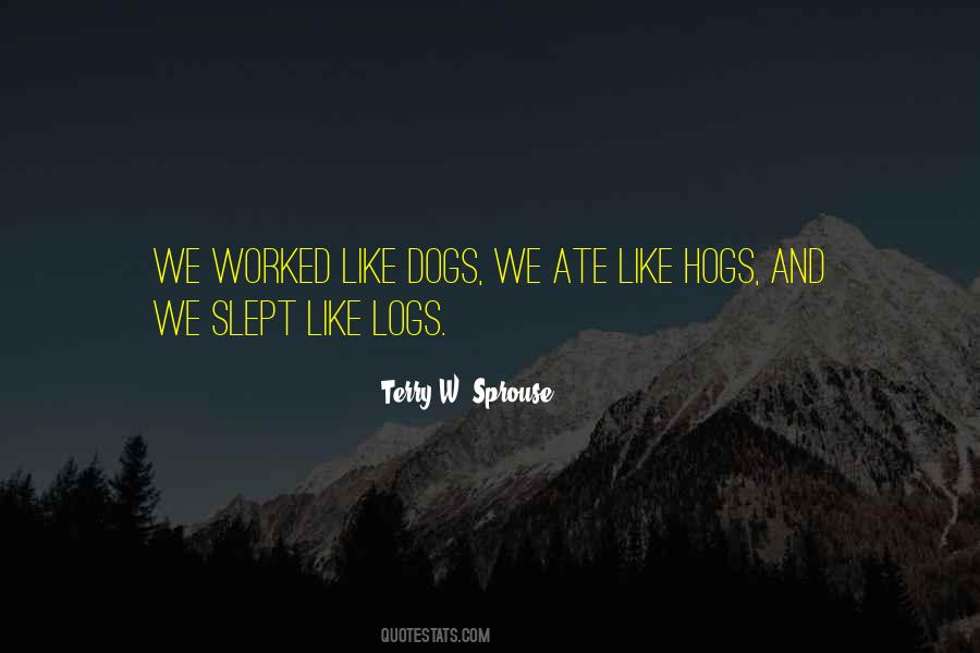 Terry W. Sprouse Quotes #1408858