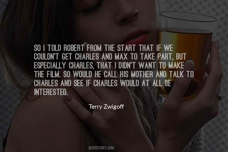 Terry Zwigoff Quotes #1165329