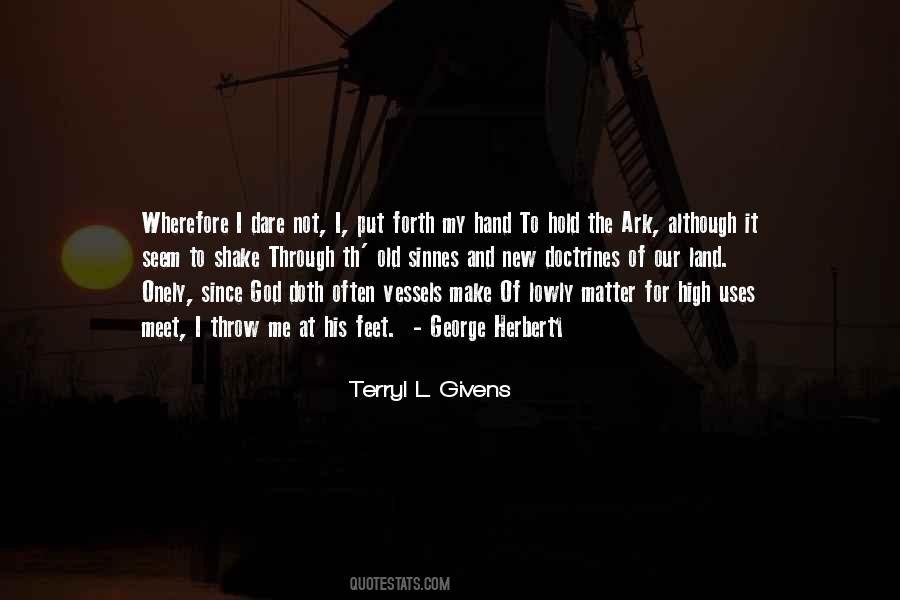 Terryl L. Givens Quotes #1075549