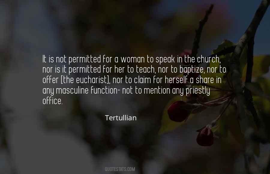 Tertullian Quotes #372856