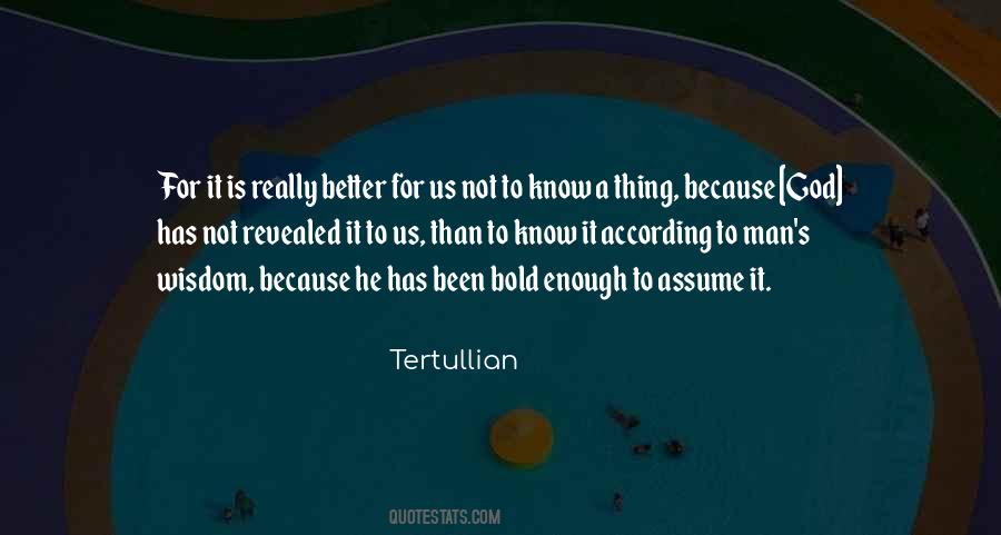 Tertullian Quotes #572670