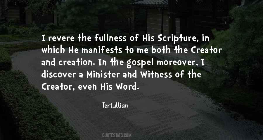 Tertullian Quotes #895642