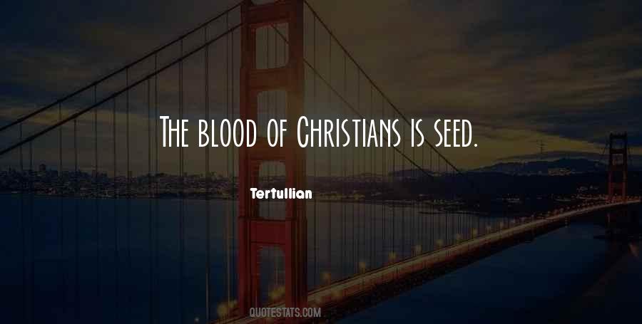 Tertullian Quotes #944214