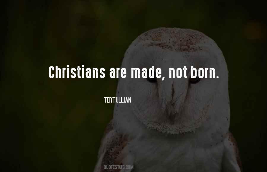 Tertullian Quotes #957130