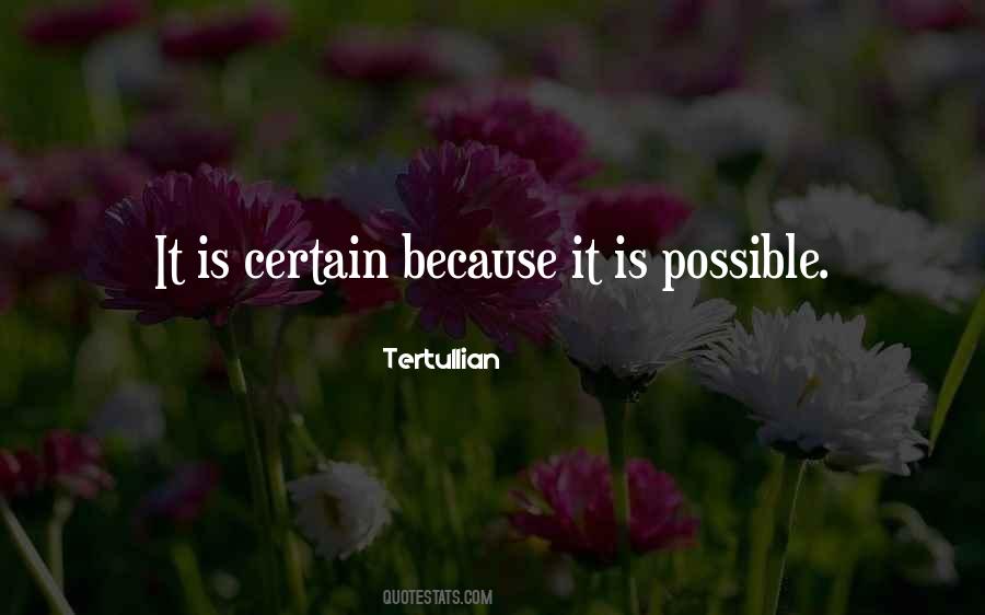 Tertullian Quotes #994792