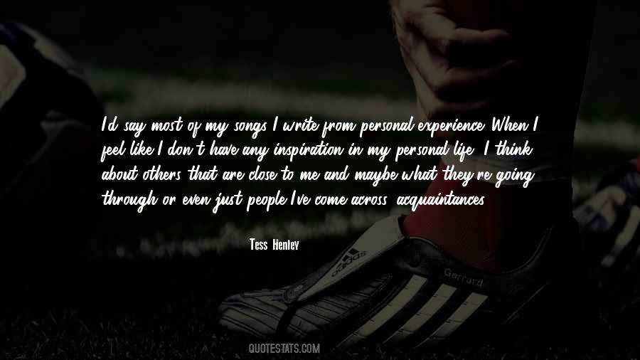 Tess Henley Quotes #285169