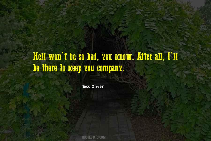 Tess Oliver Quotes #1598304